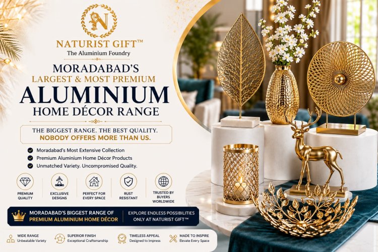 Naturist Gift™: Transforming India's Aluminium Home Décor Industry Through Four Decades of Manufacturing Excellence