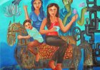 In-Between the Dialogue: Spasht–Aspasht by the Artists. Gallery ArtCradle presents a two-person exhibition by mother-daughter artists Jyoti Singh and Shreya Singh, curated by Asmita Grover